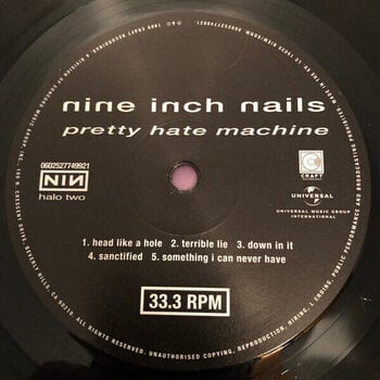 Vinyl Record Nine Inch Nails - Pretty Hate Machine (Reissue) (180g) (LP) - 2