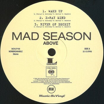 Vinyylilevy Mad Season - Above (Reissue) (Remastered) (2 LP) - 2