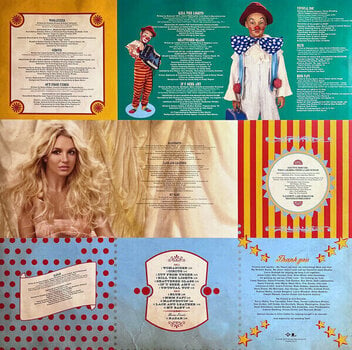 LP Britney Spears - Circus (Red Coloured) (Reissue) (LP) - 5