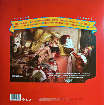 Disque vinyle Britney Spears - Circus (Red Coloured) (Reissue) (LP) - 8