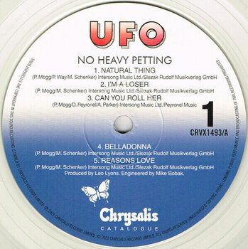 Disco in vinile UFO - No Heavy Petting (Clear Coloured) (Deluxe Edition) (Reissue) (3 LP) - 2