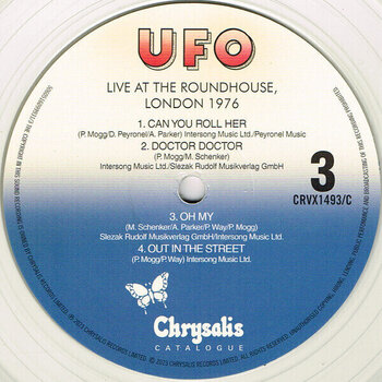 Disco in vinile UFO - No Heavy Petting (Clear Coloured) (Deluxe Edition) (Reissue) (3 LP) - 4