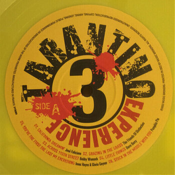 Vinyl Record Various Artists - The Tarantino Experience Take 3 (Yellow & Red Coloured) (2 LP) - 3