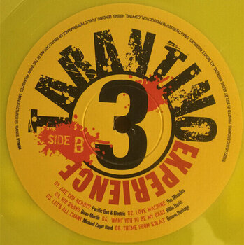Vinyl Record Various Artists - The Tarantino Experience Take 3 (Yellow & Red Coloured) (2 LP) - 4
