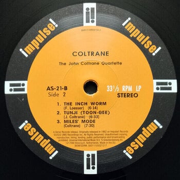 Disque vinyle John Coltrane - Coltrane (Reissue) (LP) - 3