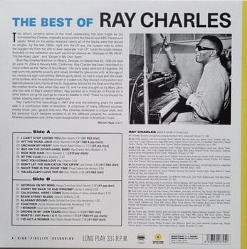 Vinyl Record Ray Charles - The Best Of Ray Charles (Yellow Coloured) (LP) - 6