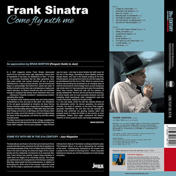 Płyta winylowa Frank Sinatra - Come Fly With Me (Blue Coloured) (LP) - 2