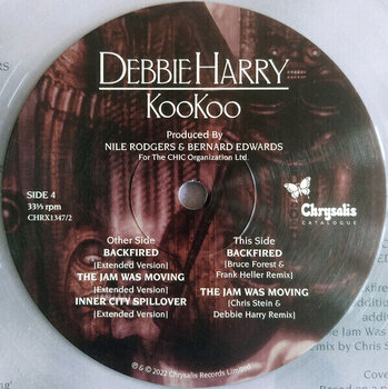 Vinylplade Debbie Harry - KooKoo (Reissue) (Clear Coloured) (2 LP) - 5