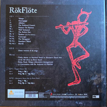 Schallplatte Jethro Tull - RökFlöte (Box Set) (2 LP + 2 CD + Blu-ray) - 2