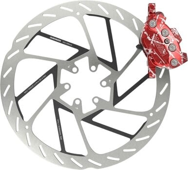 Scheibenbremse SRAM Maven Ultimate Hydraulic Disc Brake Clear Anodized/Red Scheibenbremse Vorderseite Scheibenbremse - 5