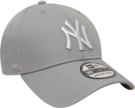 Gorra New York Yankees 39Thirty MLB League Basic Grey/White L/XL Gorra - 2