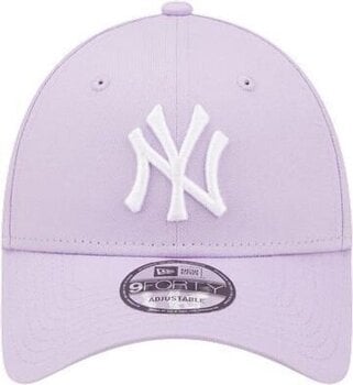 Καπέλο New York Yankees 9Forty MLB League Essential Lilac/White UNI Καπέλο - 2
