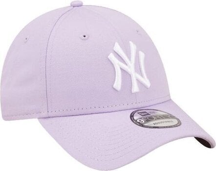 Gorra New York Yankees 9Forty MLB League Essential Lilac/White UNI Gorra - 3