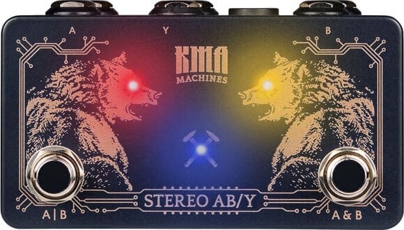 Pédalier pour ampli guitare KMA Machines Stereo AB/Y Pédalier pour ampli guitare - 2
