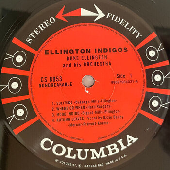 Vinyylilevy Duke Ellington - Indigos (180 g) (LP) - 3