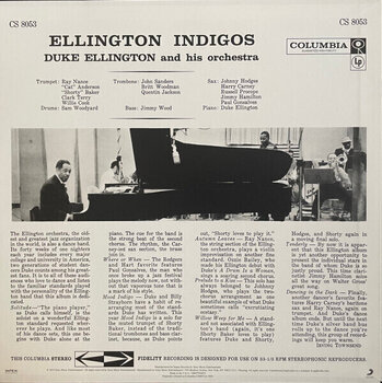 Disque vinyle Duke Ellington - Indigos (180 g) (LP) - 5