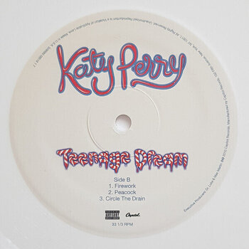 Vinyl Record Katy Perry - Teenage Dream (White Coloured) (2 LP) - 4