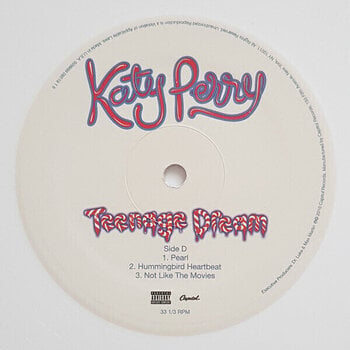 Vinyl Record Katy Perry - Teenage Dream (White Coloured) (2 LP) - 6