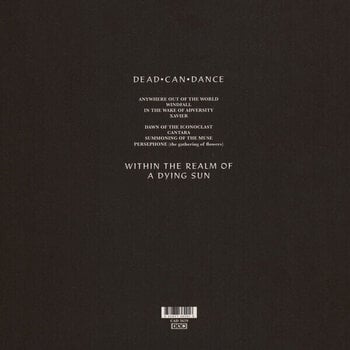 Vinyl Record Dead Can Dance - Within the Realm of a Dying Sun (Reissue) (LP) - 5
