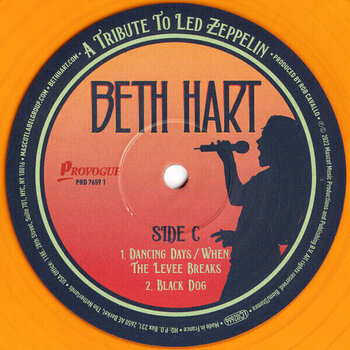 Vinyl Record Beth Hart - A Tribute To Led Zeppelin (Limited Edition) (Orange Coloured) (2 LP) - 5