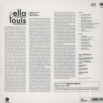 Disco de vinil Ella Fitzgerald and Louis Armstrong - Ella & Louis (Reissue) (180g) (LP) - 4