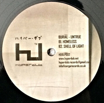 Disco de vinil Burial - Untrue (2 x 12" Vinyl) - 3