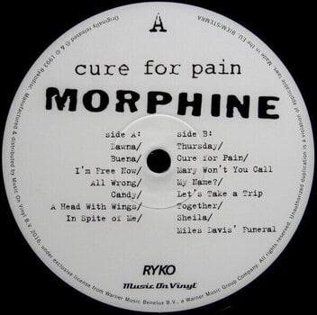 Vinyl Record Morphine - Cure For Pain (Reissue) (180g) (LP) - 2