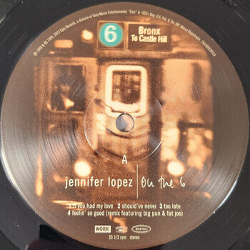 Vinyl Record Jennifer Lopez - On the 6 (Reissue) (2 LP) - 2