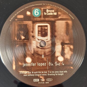 Vinyl Record Jennifer Lopez - On the 6 (Reissue) (2 LP) - 3