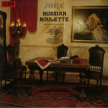Vinyl Record Accept - Russian Roulette (Reissue) (LP) - 4