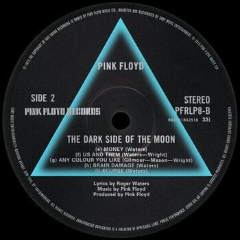 Disco in vinile Pink Floyd - The Dark Side Of The Moon (180 g) (LP) - 4