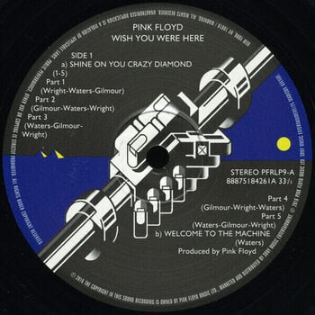 Vinyl Record Pink Floyd - Wish You Were Here (180 g) (LP) - 3