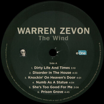 Vinyl Record Warren Zevon - The Wind (180 g) (LP) - 3