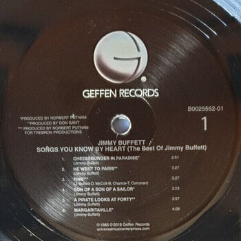 Schallplatte Jimmy Buffett - Songs You Know By Heart (LP) - 3