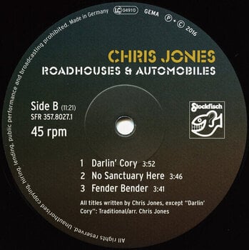 Disque vinyle Chris Jones - Roadhouses & Automobiles (180 g) (45 RPM) (2 LP) - 4