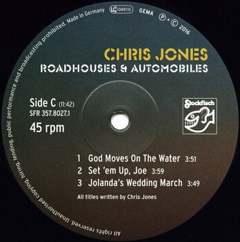 Disque vinyle Chris Jones - Roadhouses & Automobiles (180 g) (45 RPM) (2 LP) - 5