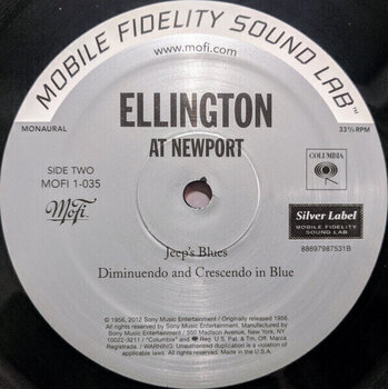 Vinyl Record Duke Ellington - Ellington At Newport (Mono) (LP) - 4