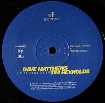 Vinylplade Dave Matthews & Tim Reynolds - Live at Luther College (Box Set) (4 LP) - 3