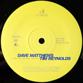 Vinyl Record Dave Matthews & Tim Reynolds - Live at Luther College (Box Set) (4 LP) - 4