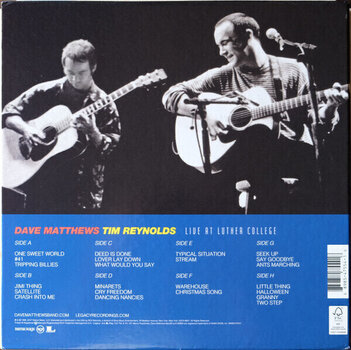 Vinyl Record Dave Matthews & Tim Reynolds - Live at Luther College (Box Set) (4 LP) - 11