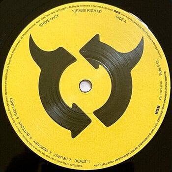 LP Steve Lacy - Gemini Rights (LP) - 2