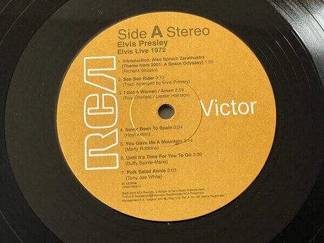 Vinyl Record Elvis Presley - Elvis Live 1972 (2 LP) - 2