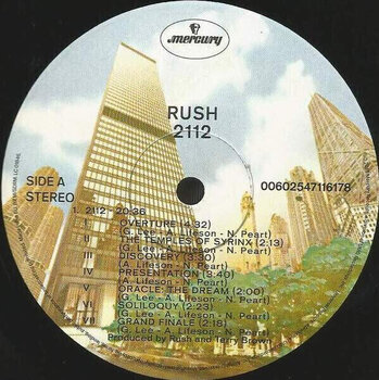 Vinyl Record Rush - 2112 (Hologram Edition) (Reissue) (LP) - 2