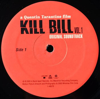 Vinyl Record Various Artists - Kill Bill Vol. 1 (LP) (Pre-owned) - 7