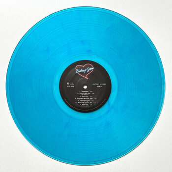 Vinyl Record Britney Spears - Britney Jean (Limited Edition) (Blue Coloured) (LP) - 3