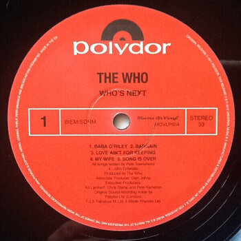 Płyta winylowa The Who - Who's Next (Reissue) (Remastered) (180g) (LP) - 2