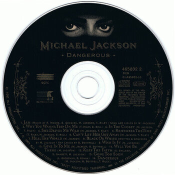 Glazbene CD Michael Jackson - Dangerous (Repress) (CD) - 2