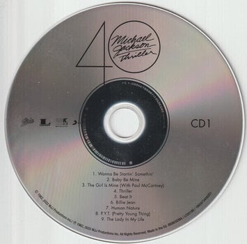 Muzyczne CD Michael Jackson - Thriller (40th Anniversary) (2 CD) - 3