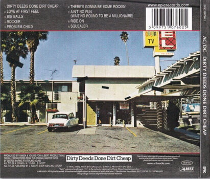 CD de música AC/DC - Dirty Deeds Done Dirt Cheap (Reissue) (CD) - 2