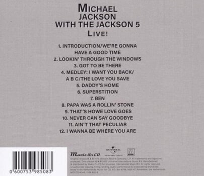 CD musicali Michael Jackson - Live (CD) - 2